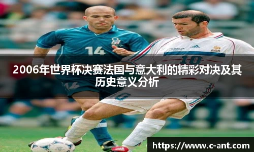 2006年世界杯决赛法国与意大利的精彩对决及其历史意义分析